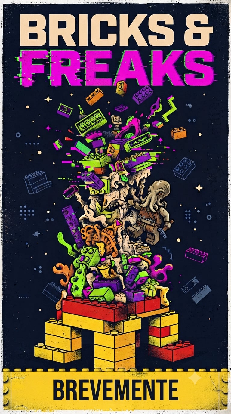 Cartaz do evento Bricks & Freaks